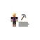 Minecraft Redstone Charged Kai 8cm figur