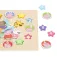 Peppa pig Interactive Wooden Educational klocka