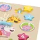 Peppa pig Interactive Wooden Educational klocka