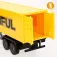Speed & go Powered Container With Lights lastbil