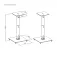 Aisens Support d´enceinte SPK10U-431