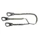 Crewsaver Elastisk sikkerhedsline 2 m