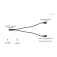 I-tec Cable Splitter Audio Data PD100W