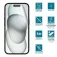Mobilis IPhone 15 & 15 Pro screen protector