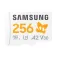 Samsung Micro SD 256GB Sonic Inkl memory card