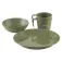 Easycamp Moss 2 Dine tableware set