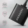 Axagon ADA-12 USB-A/jack Adapter
