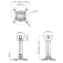 Vogels PPC 1540W ceiling projector bracket