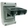Kent Waterproof electrical box with 4 module