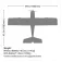 E-flite Aereo RC Apprentice STS 1.5m RTF Basic Smart Trainer SAFE