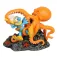 Diverse Diving Smurf With Octopus figur