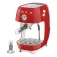 Smeg ECF03RDEU 50´Style Espressomaschine