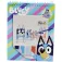 Bluey Aquarell Malbuch