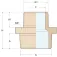 Guidi M 3/8-1/4´´ reductor