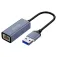 Savio AK-83 USB-A-RJ45-sovitin