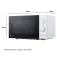 LG Microondas MS2082H