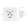 Nanocable USB-A wall rosette 2 sockets 2 USB