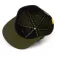 Black cat Green Flat Peak cap