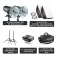 Walimex Campaigner 400 HS Set Double Studio Blitz
