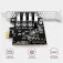 Axagon Targeta d´expansió PCI-E PCEU-43RS