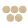 Algolaser Round Bamboo Coaster 5 pcs Engraving Blanks