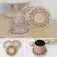 Algolaser Round Bamboo Coaster 5 pcs Graveringsämnen