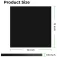 Xtool 3 mm Black (3-Pack) Acrylplatten