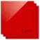 Xtool 3 mm Red (3-Pack) Akrylplater
