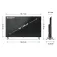 Sharp Televisore 43HP5265E 43´´ 4K QLED