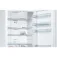 Bosch KGN493WDA Combi fridge