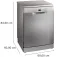 Bosch SMS2HTI06E Third-Rack Dishwasher 13 place settings