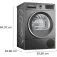 Bosch WQG245DRES front loading dryer