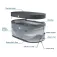 Netspa Järvi Icebath 풍선 욕조