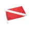 Divemarine Drapeau Dive 30x45 cm