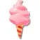 Jibbitz Pink Cotton Candy Stift