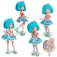 Hello kitty Manga Doll 4 Models Random Shipping assorted