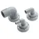 Vetus Conector de codo 13 mm