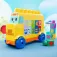 Mega bloks Bus Interlocking Numbers Construction Game