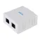 Equip 5E 2 RJ45 wall socket
