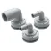 Vetus Conector de codo 19 mm