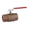 Maestrini Full Flow 1/4´´ bronse kuleventil