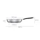 Fiskars Grill électrique FunctionalForm Frying Pan 24 cm