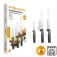 Fiskars FunctionalForm Knife Starter Kit Messerset