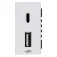 PNI Tomada USB-A USB-C modular 1/2 m