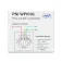 PNI WP101G Einbau-Glassteckdose
