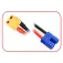 Absima XT60 a EC3 ladekabel 150mm