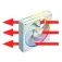 Modecom Volcano Loop 120 ARGB White 선풍기