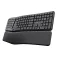 Trust Keyra Ergonomic Multidevice langaton näppäimistö