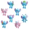 Stitch AttachMeez figur