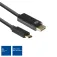Act AC7325 USB-C-DisplayPort-sovitin 2 m